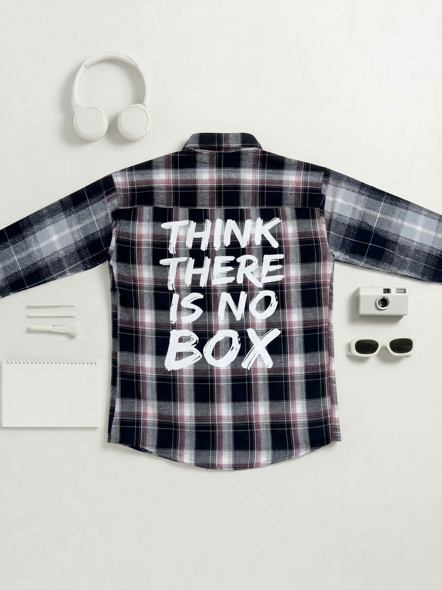 BALCK Back Printed Shirts 2