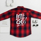 RED Back Printed Shirts 1