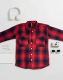 RED Back Printed Shirts 1
